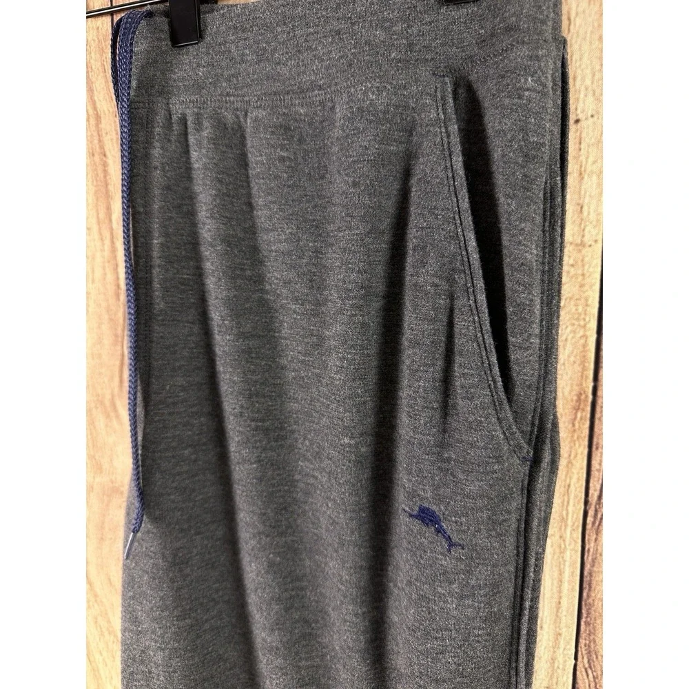 Tommy Bahama Pants Mens Large Sweatpants Gray Jogger‎ Lounge Stretch Drawstring